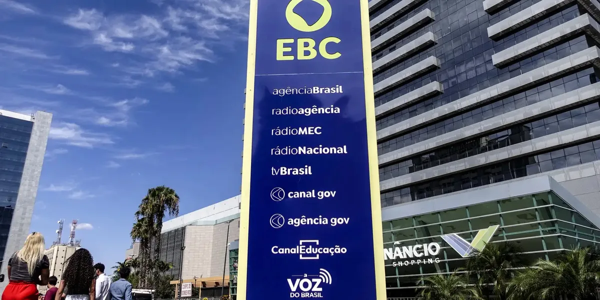 Fachada da sede da EBC (Empresa Brasil de Comunicação) em Brasília