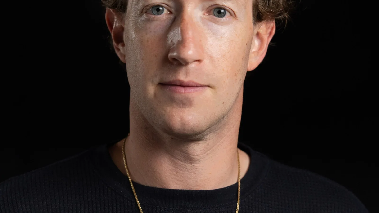 Retrato de Mark Zuckerberg, CEO da Meta