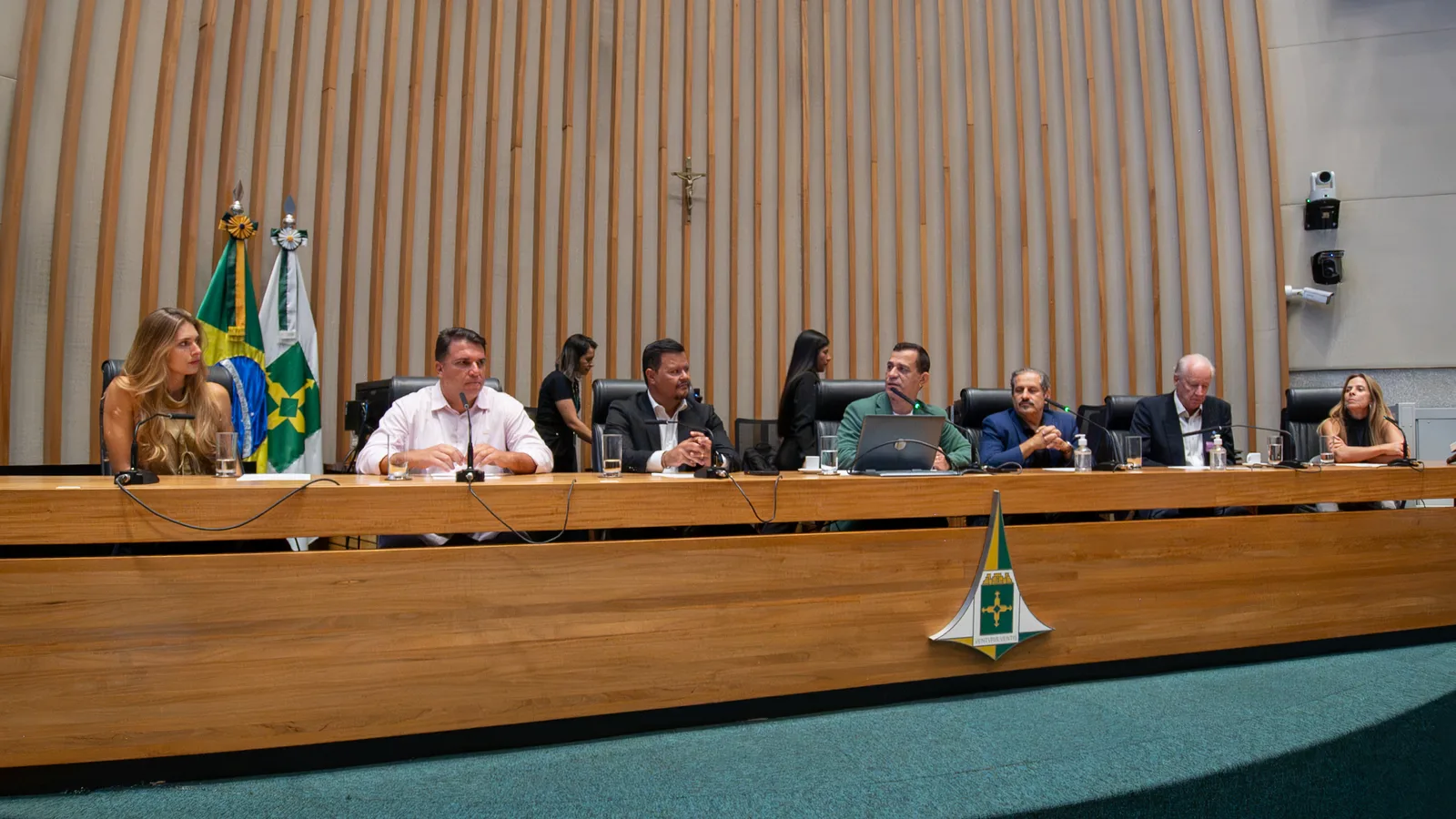 Plenário da Câmara Legislativa do Distrito Federal durante sessão