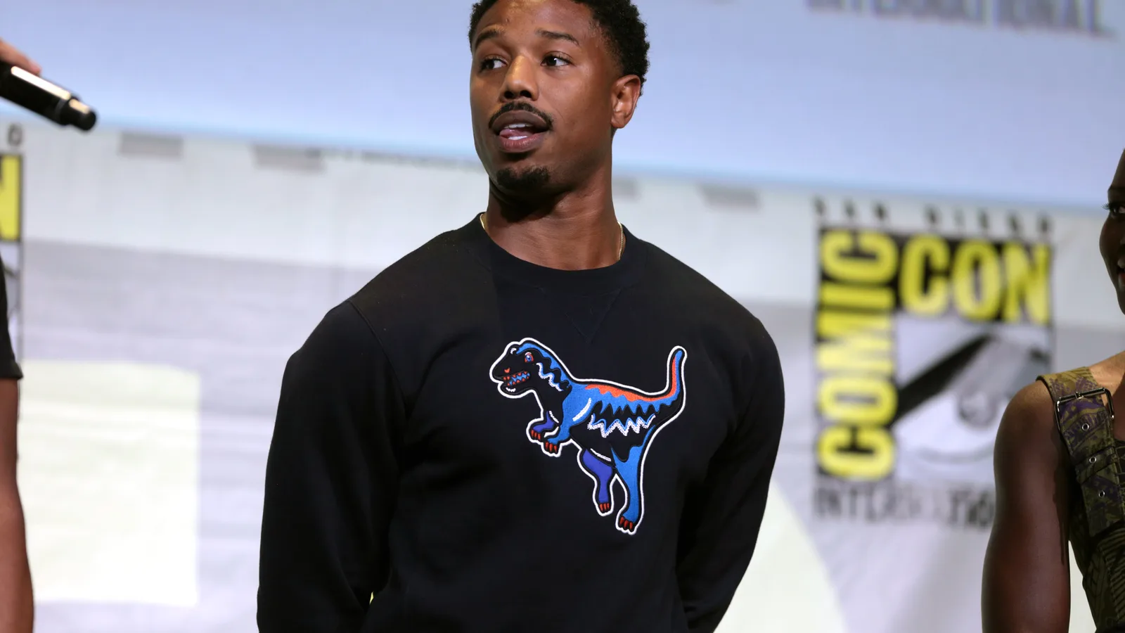 Ator Michael B. Jordan em evento público