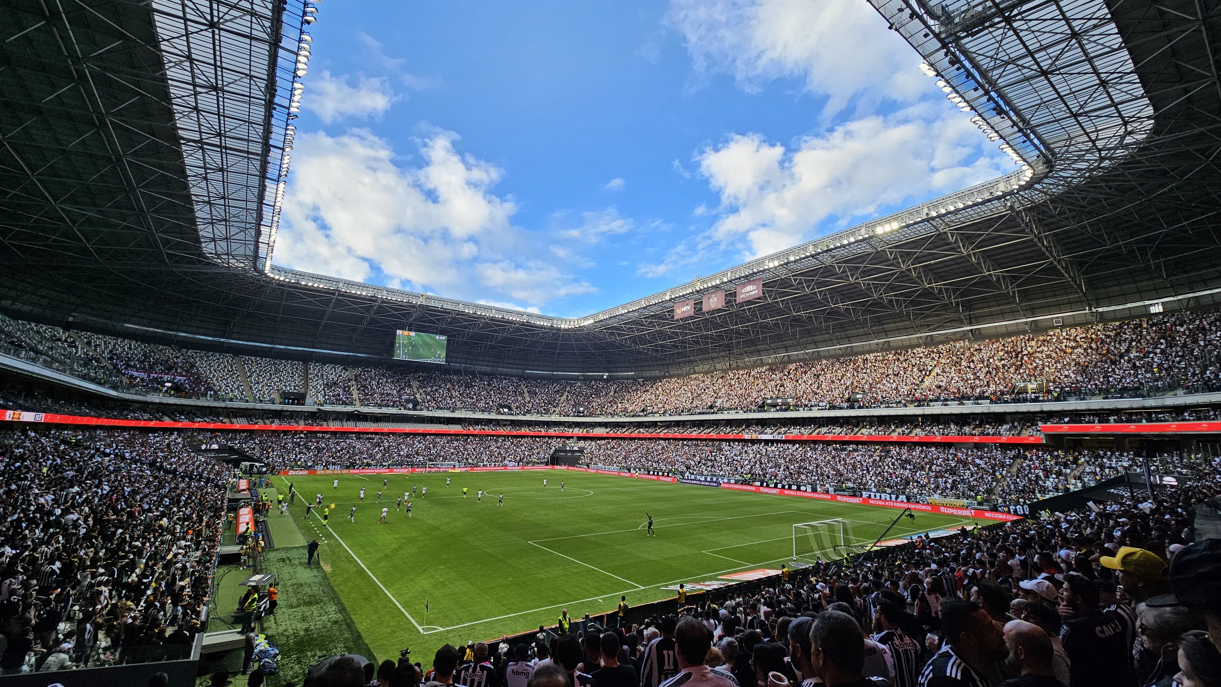 Arena MRV lotada durante partida do Atlético-MG (foto de arquivo do estádio)