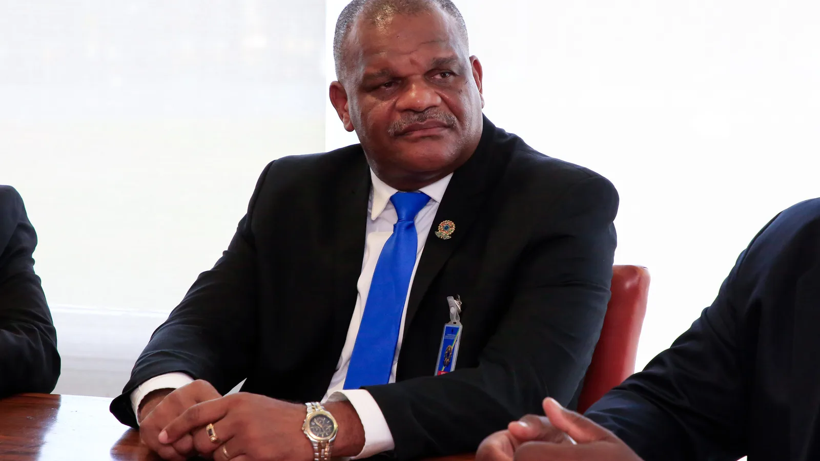 Otoni de Paula em reunião no Palácio do Planalto, em 2022
